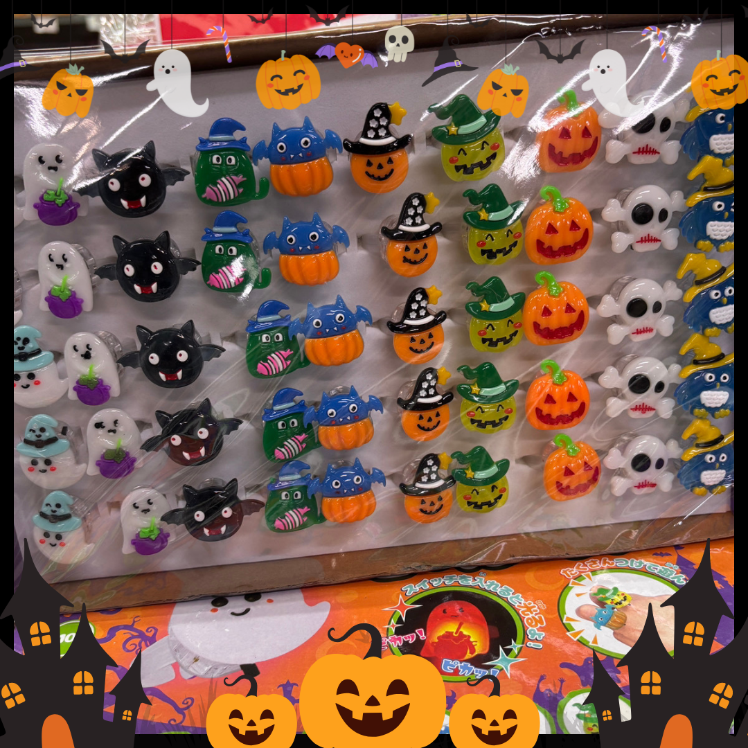 フラッシュハロウィンリング＊50個入